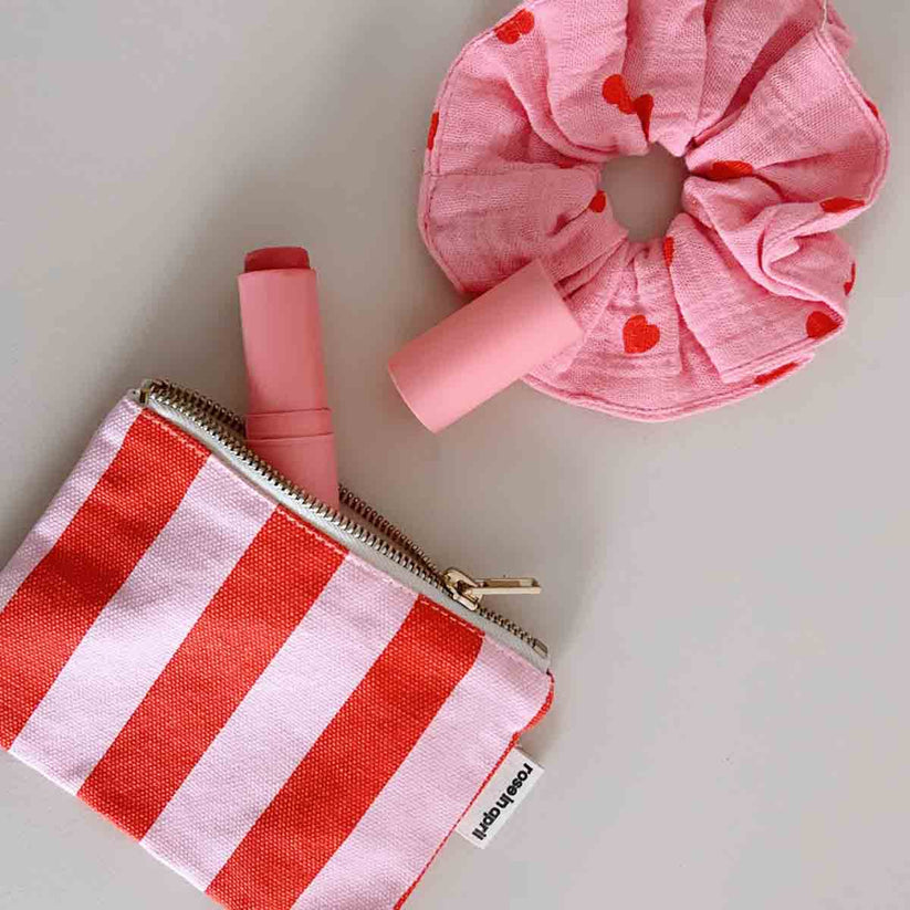 Porte-Monnaie Marie - Rayures Tomato Candy