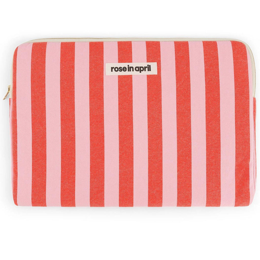 Housse Ordinateur "15&16" Maya - Rayé tomato / candy