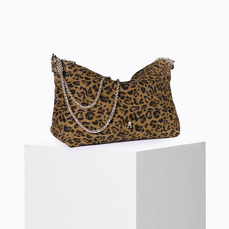 Mallow - Goat leather - Leo Sepia