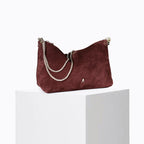 Mallow - Goat leather - Suede Burgundy