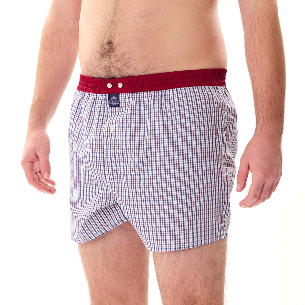 M5201 - Vichy marine & bordeaux