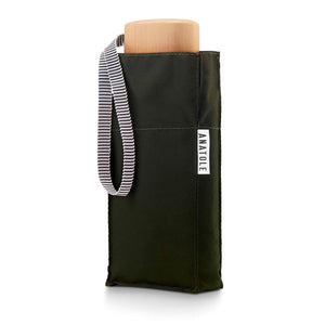 Léonard - Mini parapluie Kaki - micro & solide