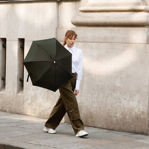Léonard - Mini parapluie Kaki - micro & solide