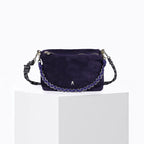 Mini Halo - Calf Leather - Suede Marine
