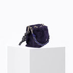 Mini Halo - Calf Leather - Suede Marine