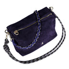 Mini Halo - Calf Leather - Suede Marine