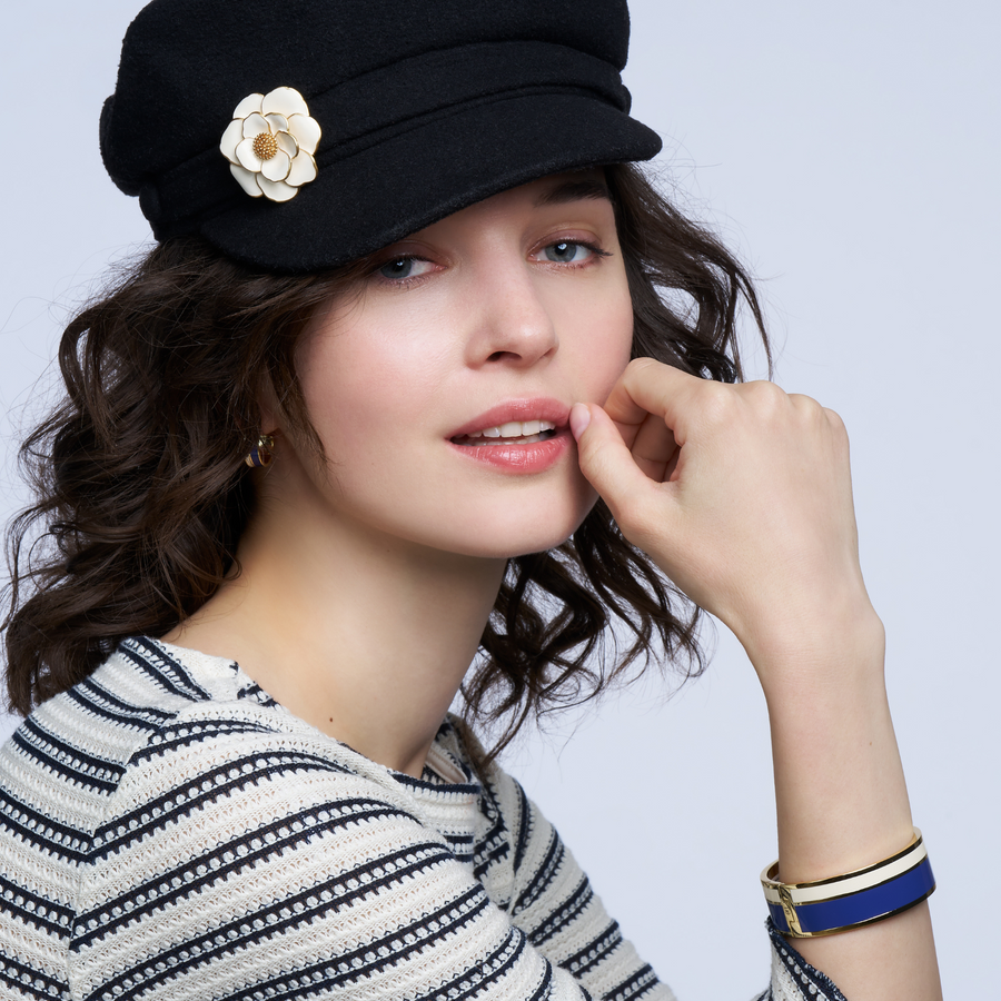 Vaporetto - Navy & Blanc Sable