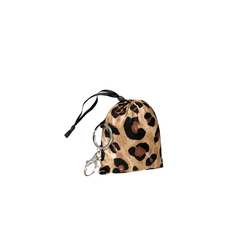 Sac porte-clés Nanobag léopard