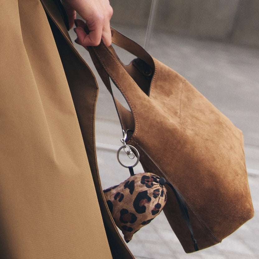 Sac porte-clés Nanobag léopard