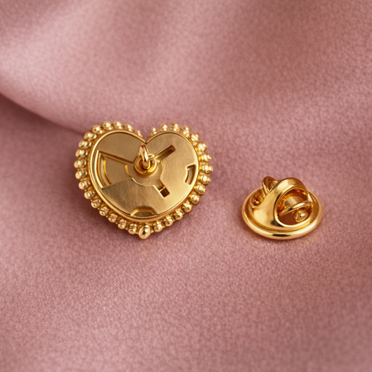 Iris Nina Or - Bijou 2 en 1 Bijou de bouton &/ou Pins
