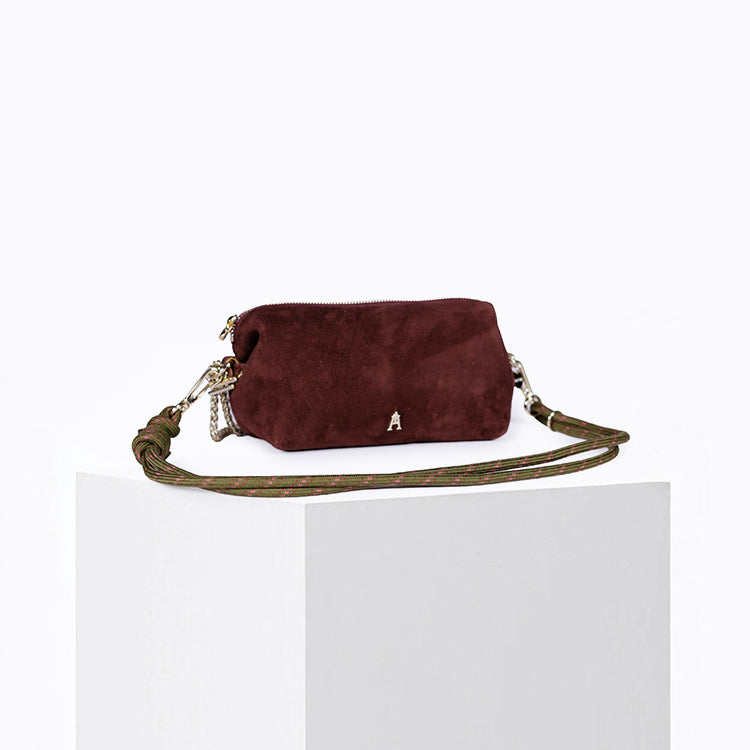 Nuage - Calf Leather - Suede Burgundy