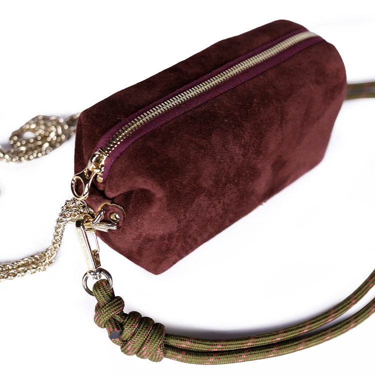 Nuage - Calf Leather - Suede Burgundy