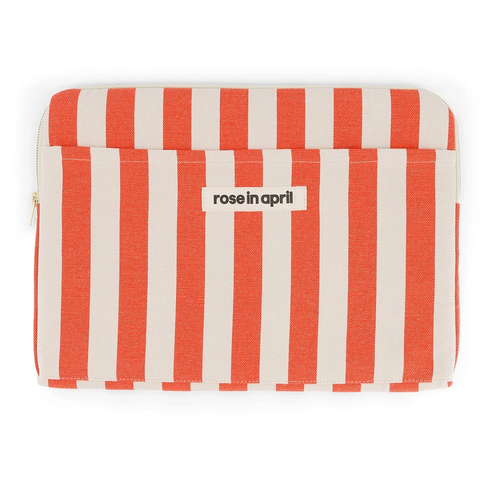 Housse Ordinateur "13&14" Octave - Greige / Tomato
