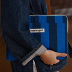 Housse Ordinateur "13&14" Octave - Big stripes Night / Blue