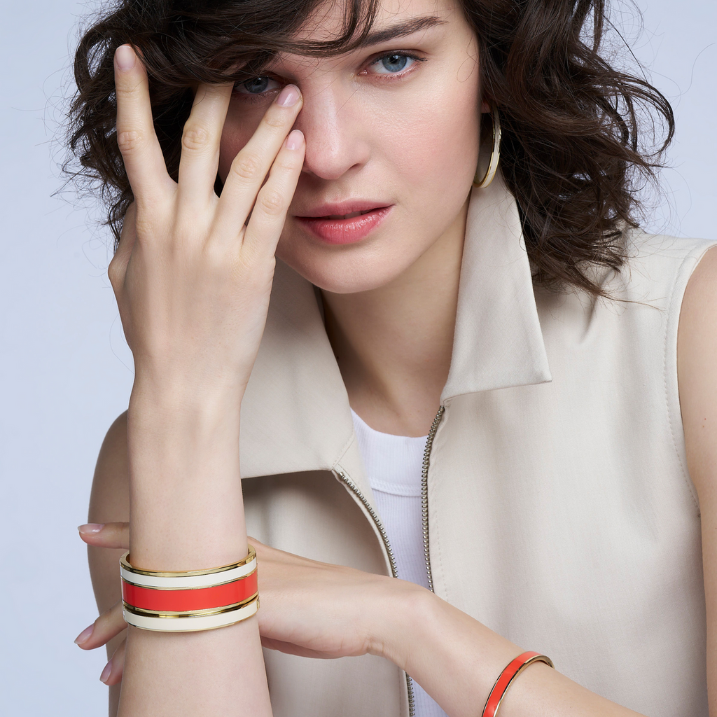 Bracelet Bangle - Blanc Sable