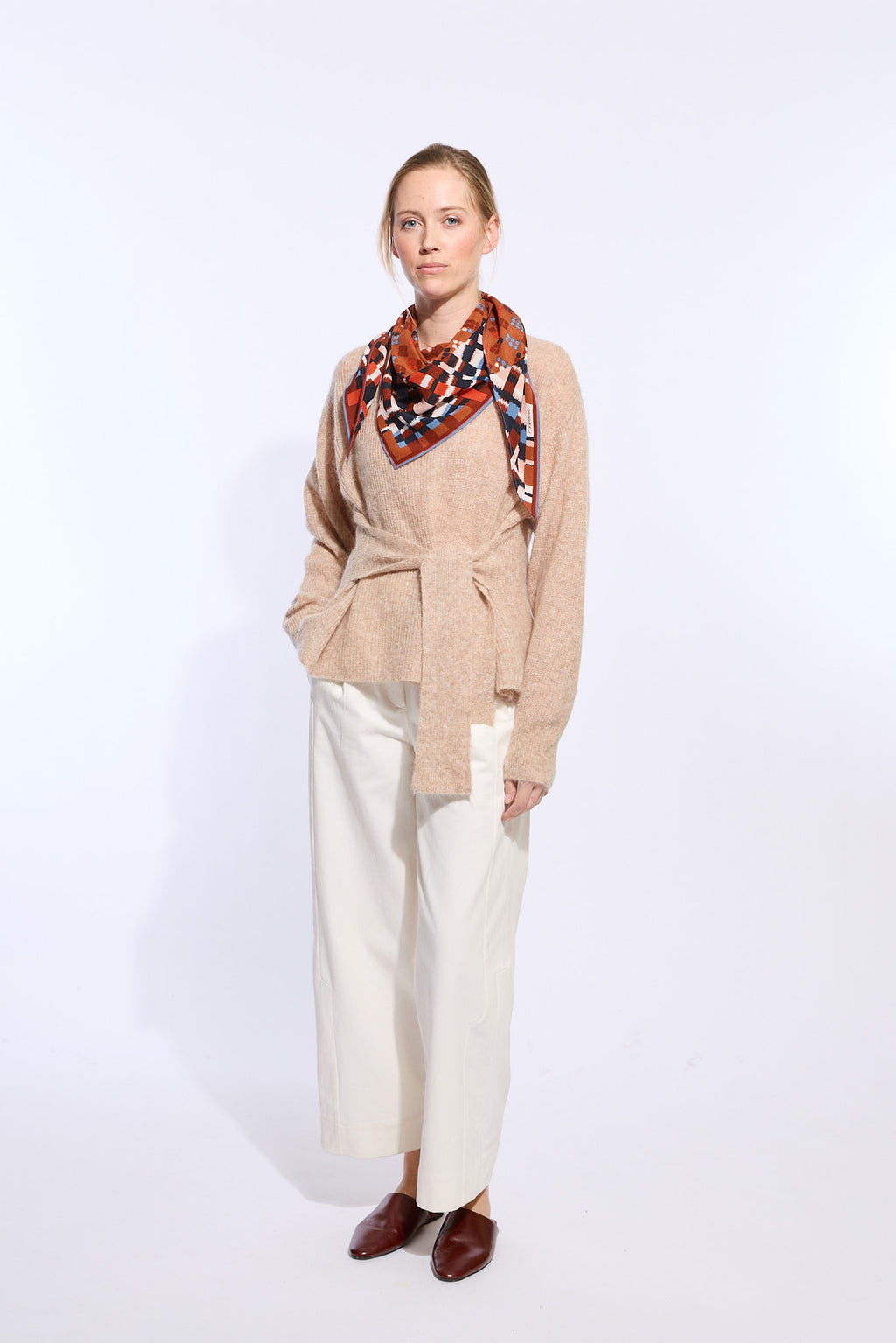 Foulard Analogie Tan