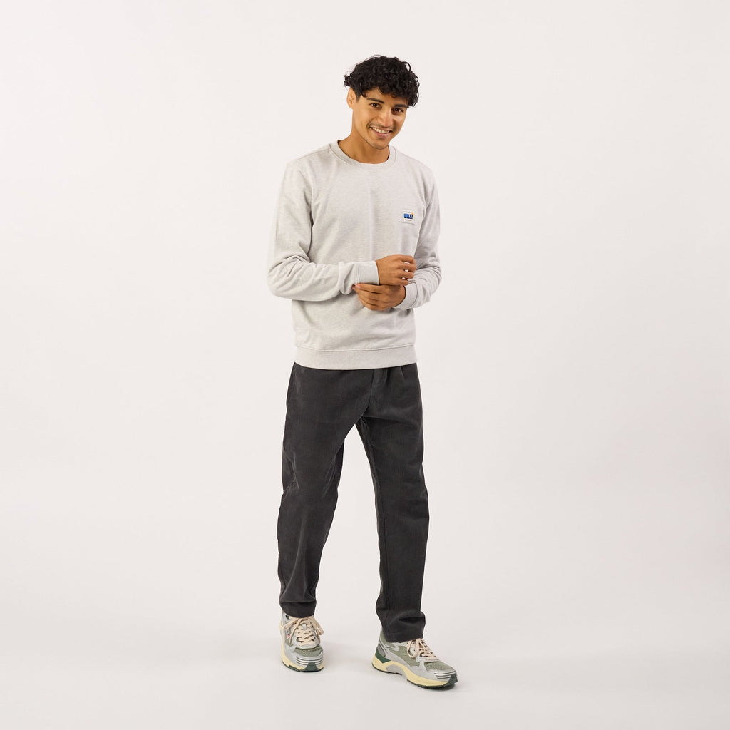 PV03 - Pantalon en velours Velours - Gris anthracite