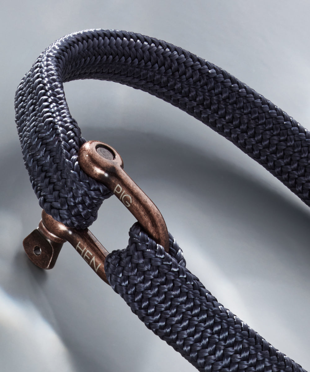Bracelet Vicious Vik - Slate Gray | Bronze