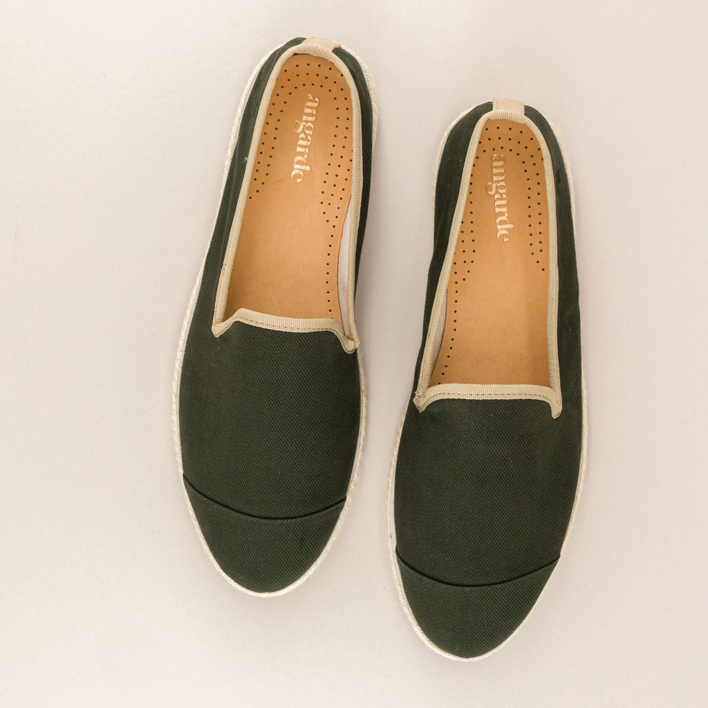 Espadrilles, Kaki Taupe - Homme
