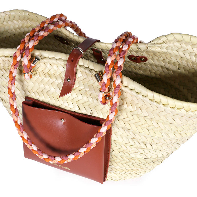 Panier Holiday - Canvas & CalfLeather - Terra
