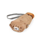 Camille - Mini parapluie beige crème – micro & solide