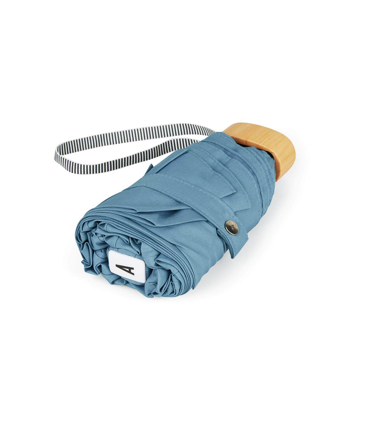 Victor - Mini parapluie bleu-gris – micro & solide