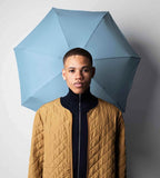 Victor - Mini parapluie bleu-gris – micro & solide