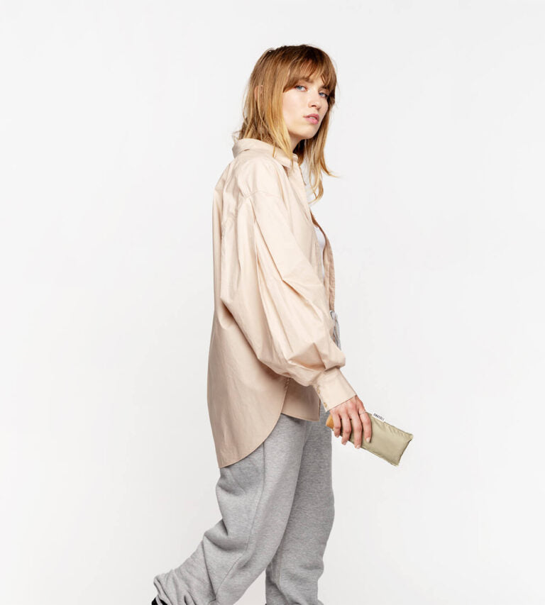 Elise - Mini parapluie vert olive – micro & solide