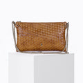 Sac Pilow tressé - Patine Caramel