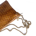Sac Pilow tressé - Patine Caramel