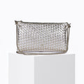 Sac Pilow tressé - Argent Or