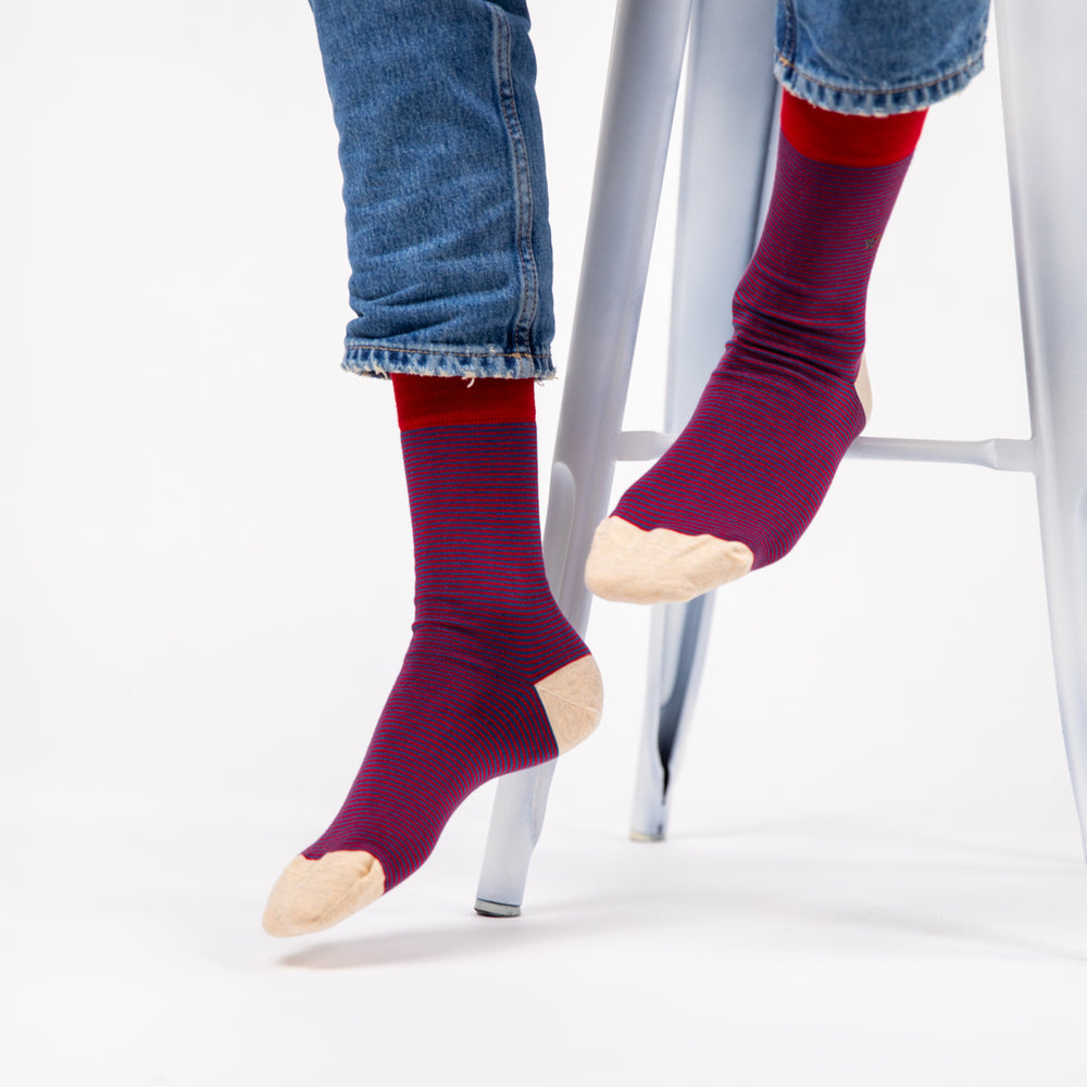 RA65 Chaussettes rayées - Urbaine - Homme
