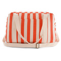 Sac Week-end  Raphael - Rayures Greige Tomato