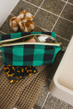 Trousse de Toilette - Desi - Vichy Vert