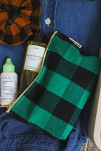 Trousse Sofia - Vichy Vert