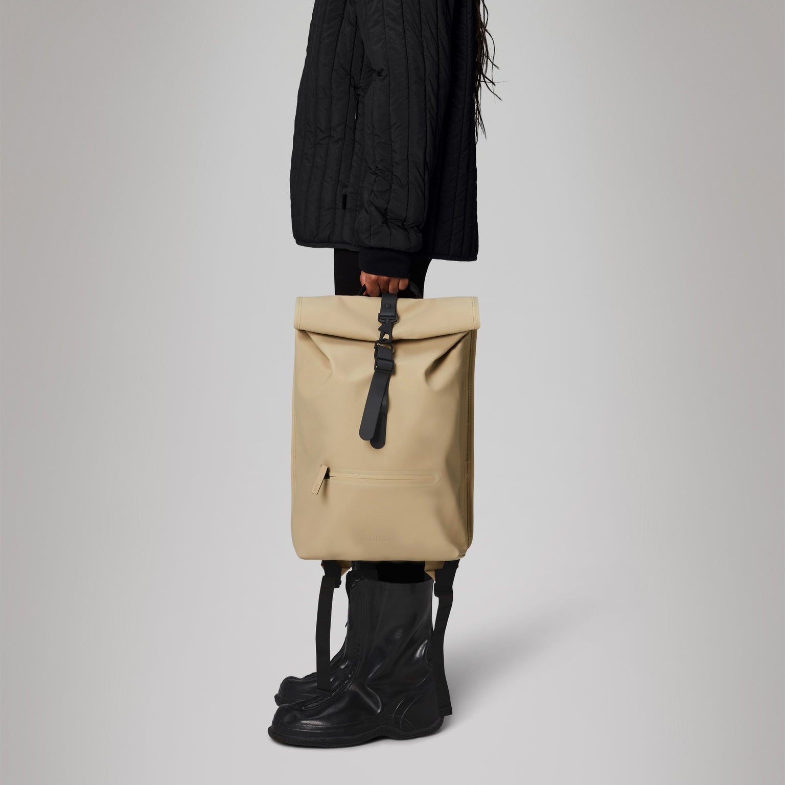 Rolltop Rucksack - Sand