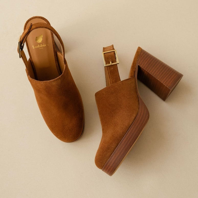 Savannah - Camel Cuir Suédé
