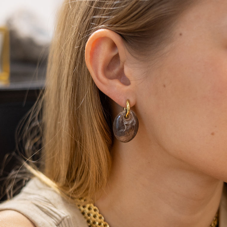 Prisme - Boucles d'oreilles - Nude