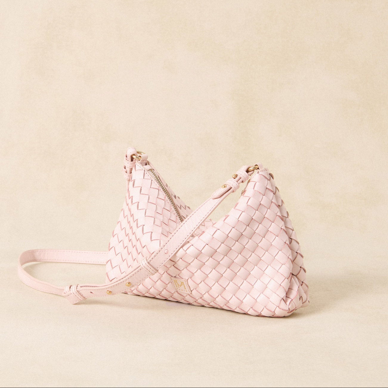 Sac petit tressé Serion Violette - Dragée