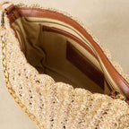 Sac petit crochet Serion Violette - Doré