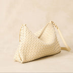 Sac XL tressé Serion Violette - Blé