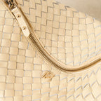 Sac XL tressé Serion Violette - Blé