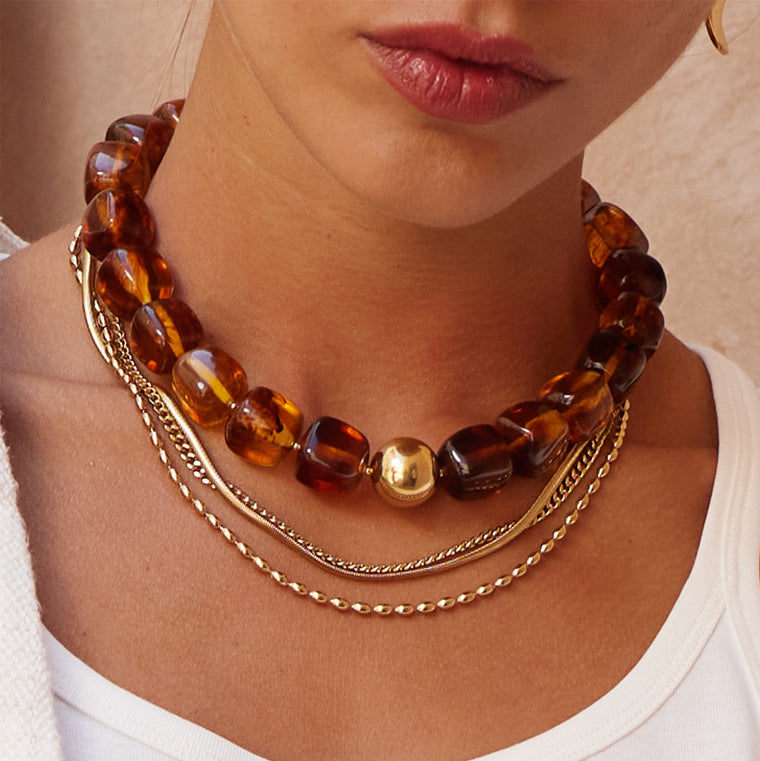 Collier Oedipe - plusieurs coloris