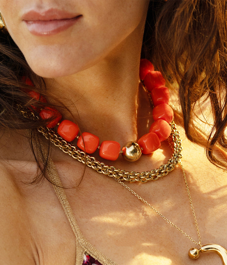 Laïos - Collier plusieurs coloris