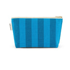Trousse Sofia - Rayures Tahitian Turquoise