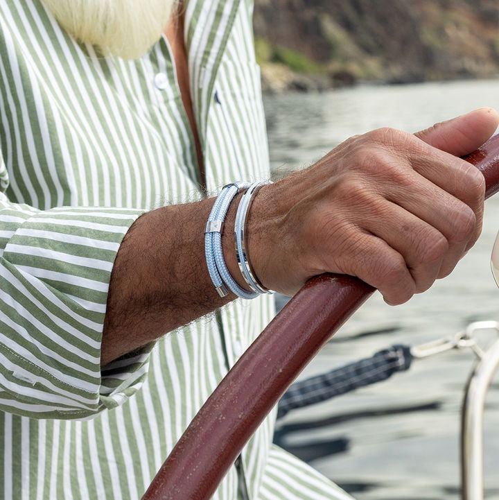 Bracelet Little Lewis DBL - Arctic Blue | Silver