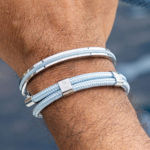 Bracelet Little Lewis DBL - Arctic Blue | Silver