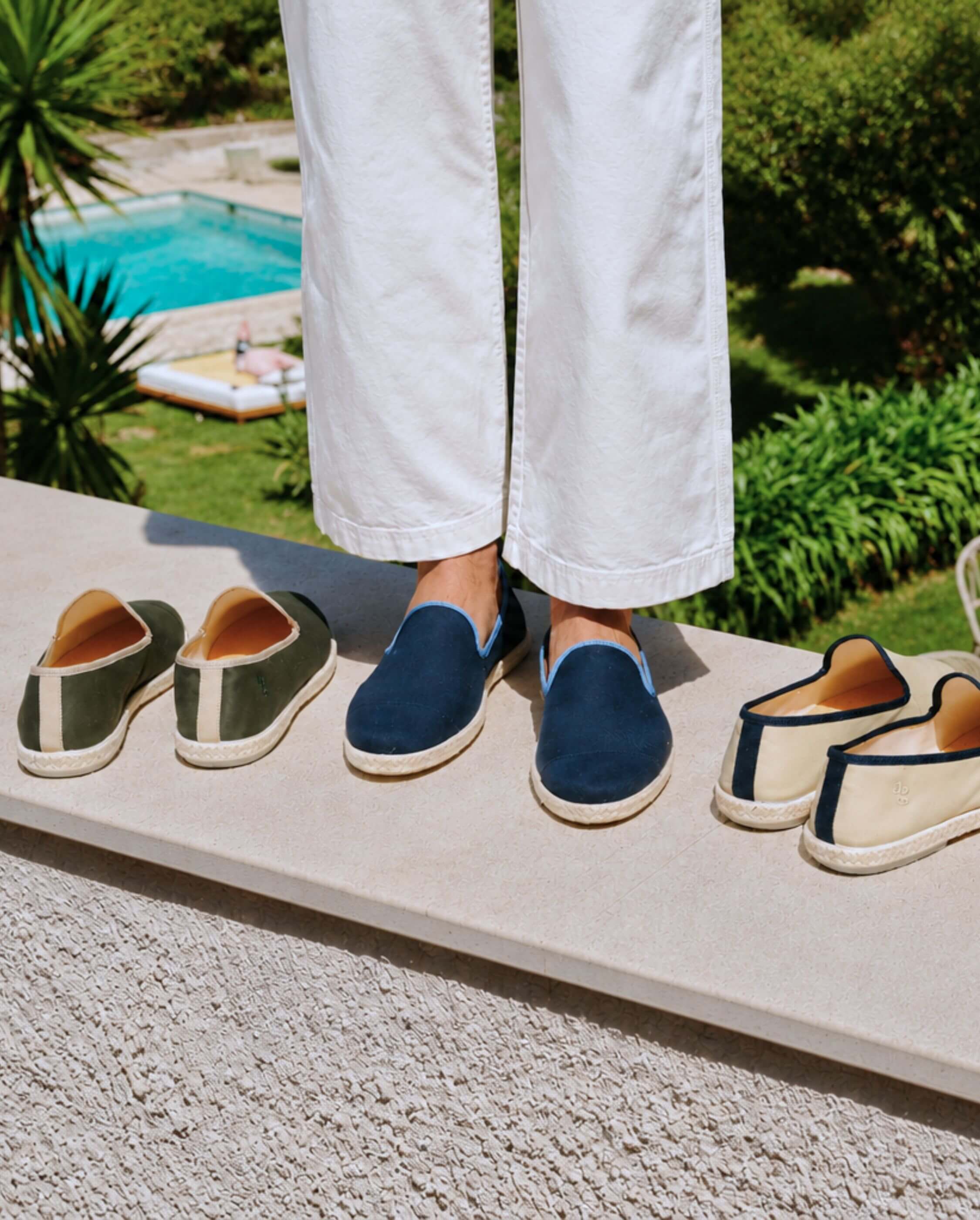 Espadrilles, Marine Indigo - Homme