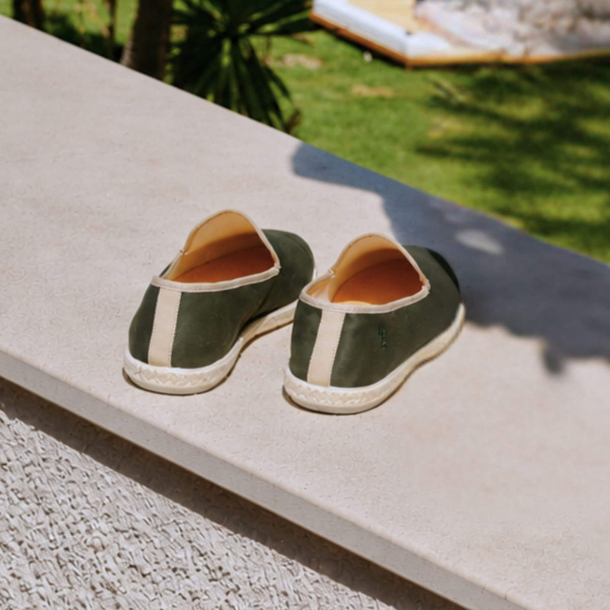 Espadrilles, Kaki Taupe - Homme