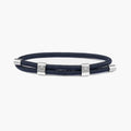 Bracelet Little Lewis DBL - Navy | Silver